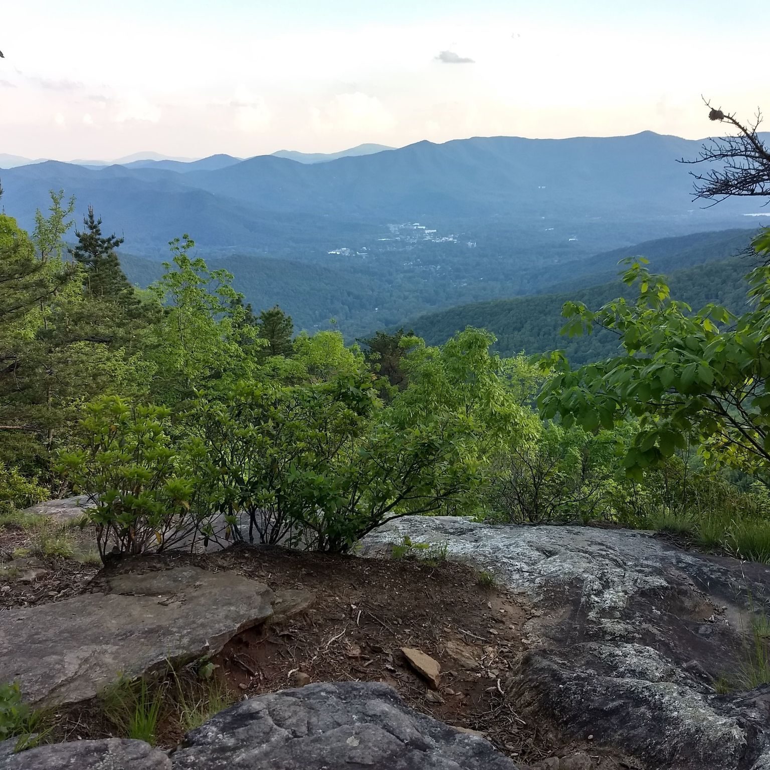 black mountain hiking